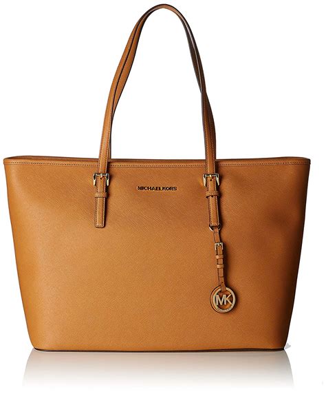 michael kors jet set travel chain medium saffiano leather tote|saffiano leather tote bag reviews.